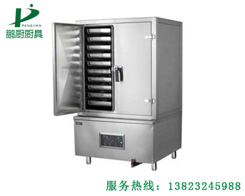 燃?xì)怆p門蒸飯柜