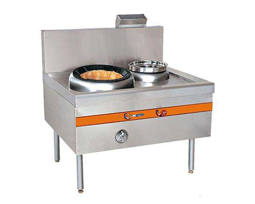 雙頭單尾小炒爐